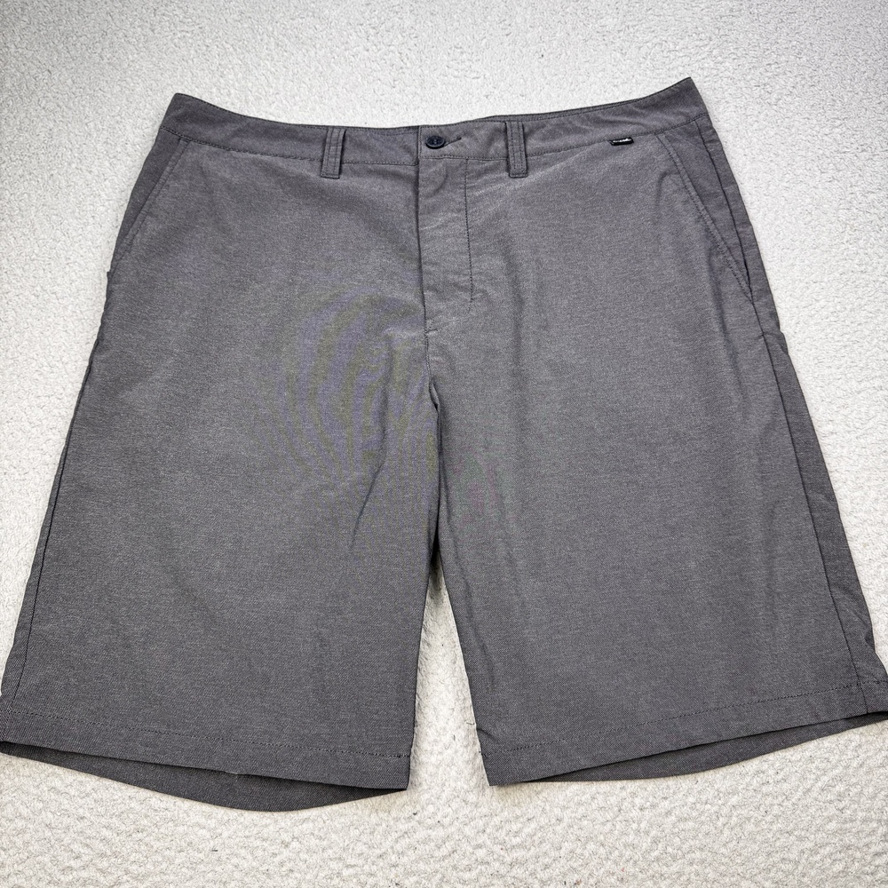Travis Mathew Shorts Mens 38 Gray Performance Golf Stretch Polyester Casual